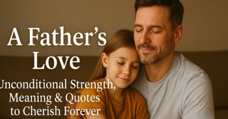 a father’s love
