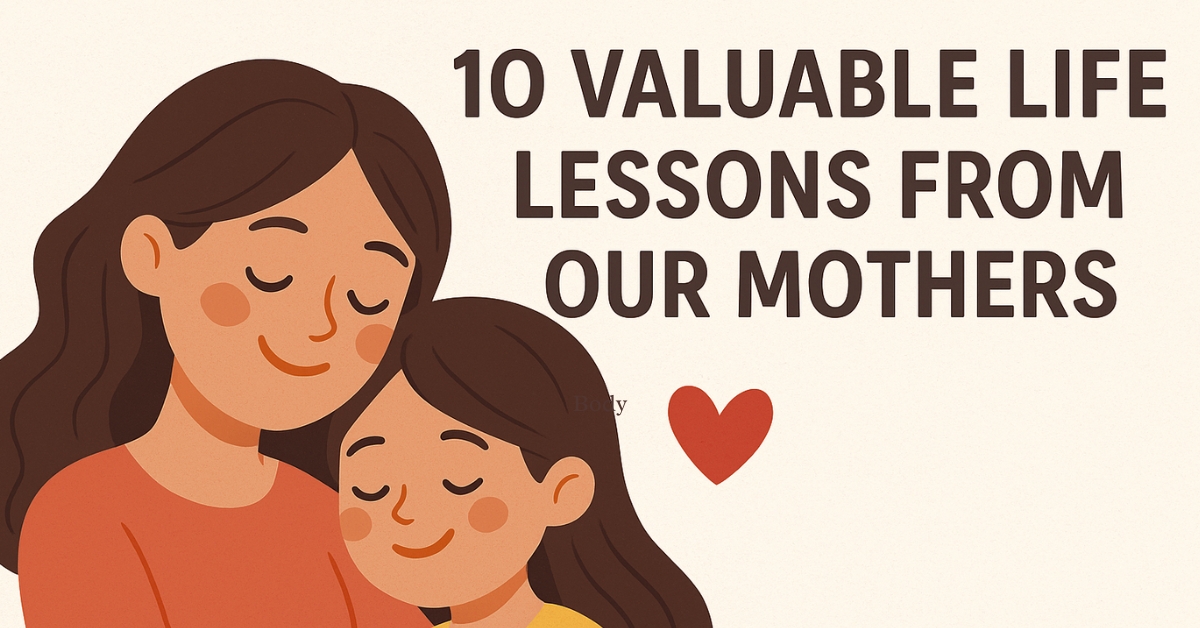 life lessons from our mothers