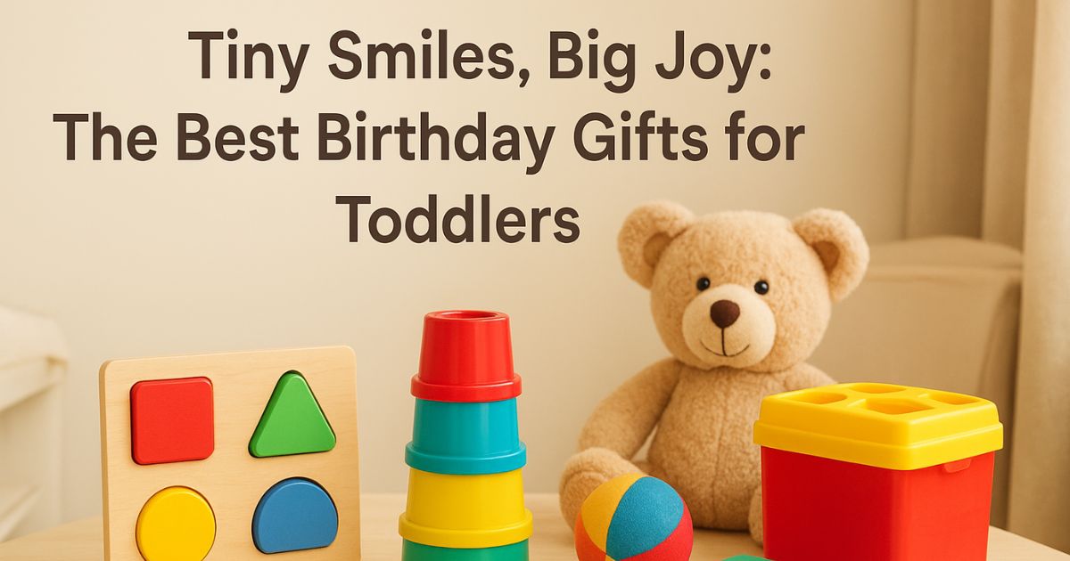 best birthday gifts for toddlers