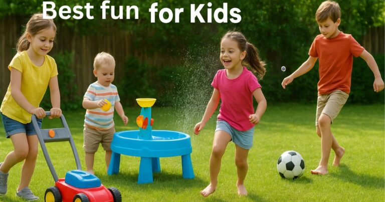 Fun outdoor toys for kids