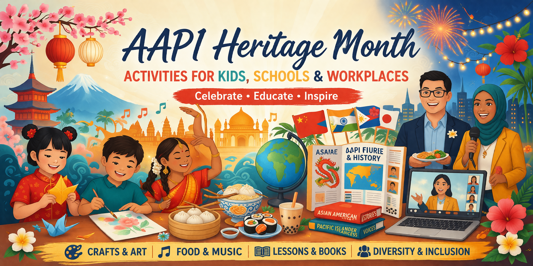 aapi heritage month activities for work